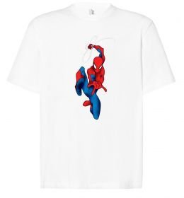 Футболка Оверсайз Людина павук з павутиною