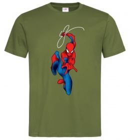 Мужская футболка Людина павук з павутиною Мужская футболка Людина павук з павутиною
