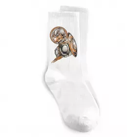 Шкарпетки Капітан Америка Щит Марвел Білий фото