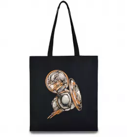 Эко-сумка Капітан Америка Щит Марвел Черный фото