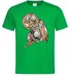 Мужская футболка Капітан Америка Щит Марвел Зеленый Мужская футболка Капітан Америка Щит Марвел Зеленый фото