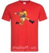 Мужская футболка Naruto dabbing дэб Красный фото