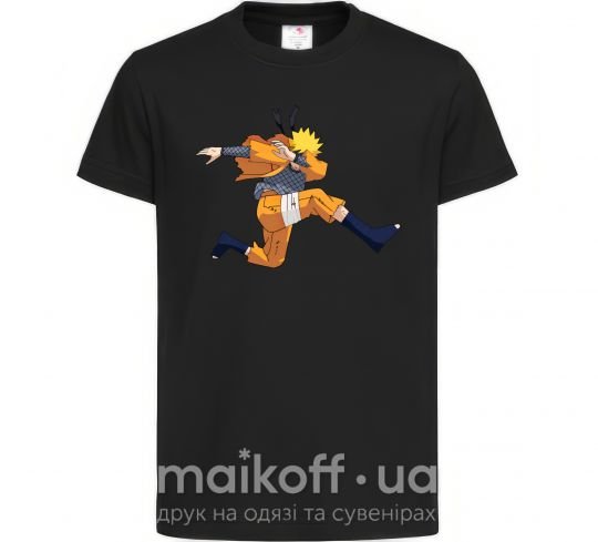Детская футболка Naruto dabbing дэб Черный фото
