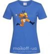 Жіноча футболка Naruto dabbing дэб Яскраво-синій фото