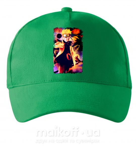 Кепка Naruto Kakasi аниме Зелений фото