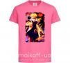 Дитяча футболка Naruto Kakasi аниме Яскраво-рожевий фото