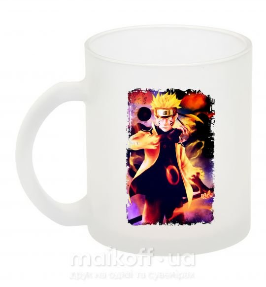 Чашка скляна Naruto Kakasi аниме Фроузен фото
