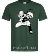 Чоловіча футболка Наруто Разенгаг аниме манга Темно-зелений фото