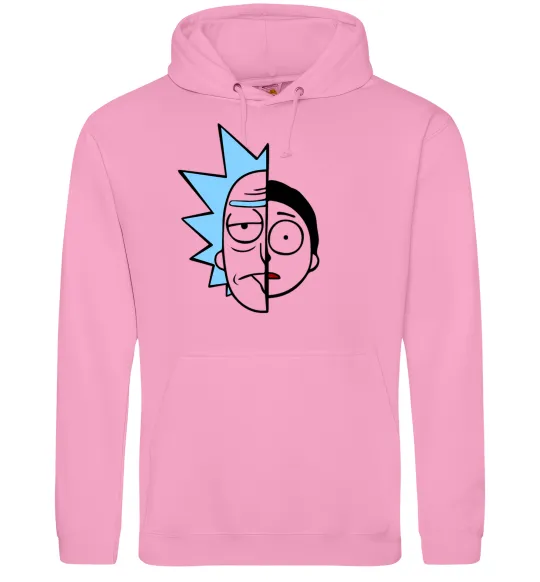 Жіноча толстовка (худі) Rick and Morty Рожевий фото