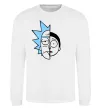 Свитшот Rick and Morty Белый фото