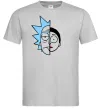 Чоловіча футболка Rick and Morty Сірий фото