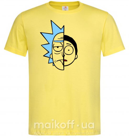 Мужская футболка Rick and Morty Лимонный фото