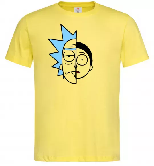 Чоловіча футболка Rick and Morty Лимонний фото