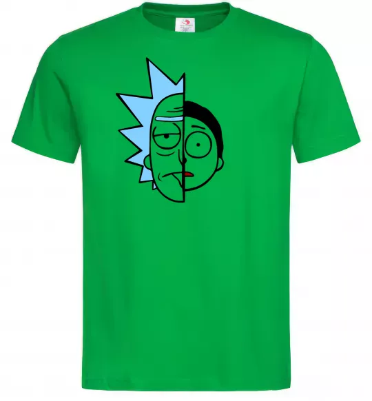Чоловіча футболка Rick and Morty Зелений фото