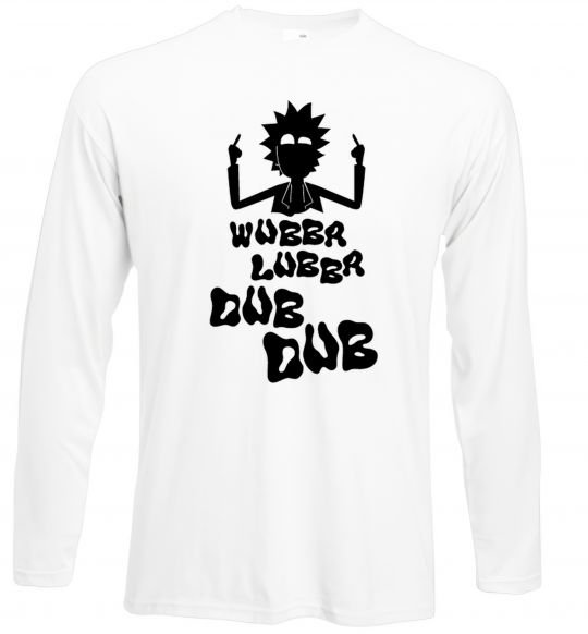 Реглан Rick WUBBA LUBBA DUB DUB Белый фото