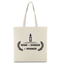 Эко-сумка wine dinner winner