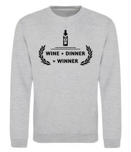 Свитшот wine dinner winner