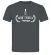 Чоловіча футболка wine dinner winner Графіт Чоловіча футболка wine dinner winner Графіт фото