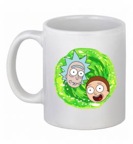 Чашка керамічна Рік і Морті RIck and Morty портал Чашка керамічна Рік і Морті RIck and Morty портал