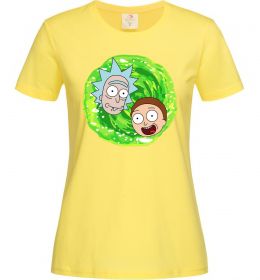 Женская футболка Рік і Морті RIck and Morty портал