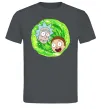 Чоловіча футболка Рік і Морті RIck and Morty портал Графіт фото