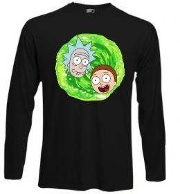 Лонгслів Рік і Морті RIck and Morty портал Лонгслів Рік і Морті RIck and Morty портал