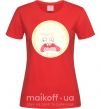 Женская футболка Рик и Морти солнце кричи цуи Красный фото