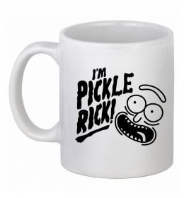 Чашка керамическая Pickle Rick