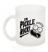 Чашка стеклянная Pickle Rick Фроузен фото