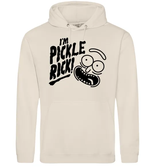 Чоловіча толстовка (худі) Pickle Rick Таш фото