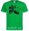 Мужская футболка Pickle Rick Зеленый фото