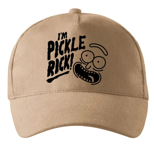 Кепка Pickle Rick Песочный фото