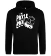 Женская толстовка (худи) Pickle Rick Черный Женская толстовка (худи) Pickle Rick Черный фото