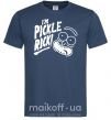 Чоловіча футболка Pickle Rick Темно-синій фото