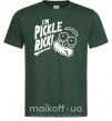 Мужская футболка Pickle Rick Темно-зеленый фото