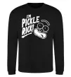 Свитшот Pickle Rick Черный фото
