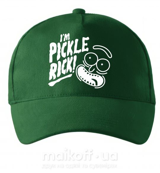 Кепка Pickle Rick Темно-зелений фото