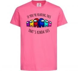 Дитяча футболка Among us kinda sus