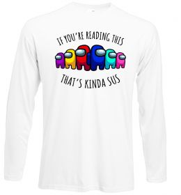 Лонгслів Among us kinda sus