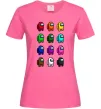 Жіноча футболка Among us Емонг ас Яскраво-рожевий Жіноча футболка Among us Емонг ас Яскраво-рожевий фото