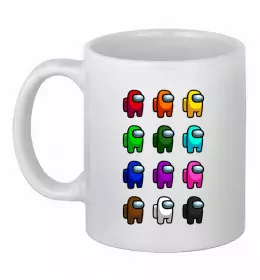 Чашка керамическая Trust no one Белый фото