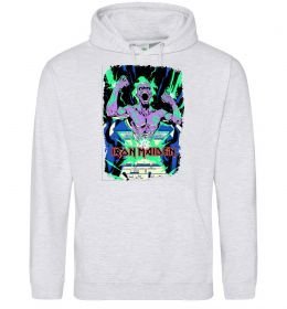 Мужская толстовка (худи) Iron maiden speed of light