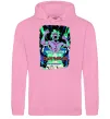 Женская толстовка (худи) Iron maiden speed of light Розовый фото