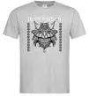 Чоловіча футболка Iron maiden stratego Сірий фото