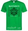 Мужская футболка Iron maiden stratego Зеленый фото