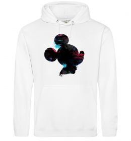 Жіноча толстовка (худі) Міккі Маус силует фарби