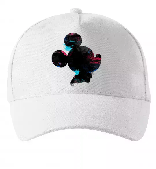 Кепка Міккі Маус силует фарби Белый фото