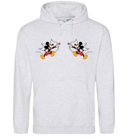 Мужская толстовка (худи) Міккі маус купідон Мужская толстовка (худи) Міккі маус купідон