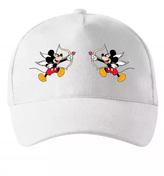 Кепка Міккі маус купідон Білий фото