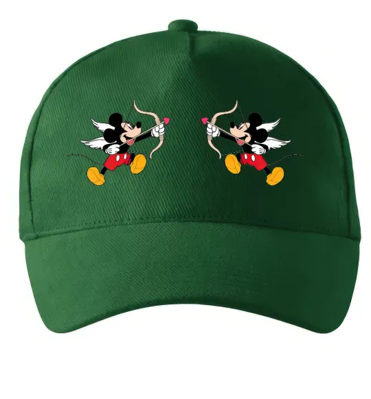 Кепка Міккі маус купідон Темно-зелений фото